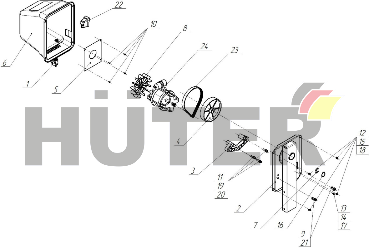 Электродвигатель TTR 74/1/18