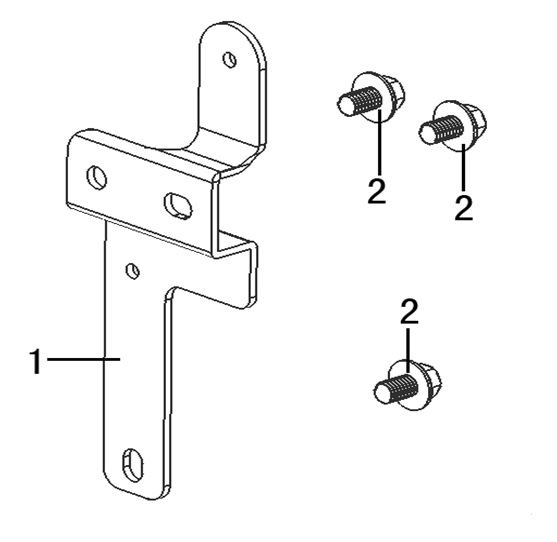 ЗАПЧАСТИ ДЛЯ ДВИГАТЕЛЯ LC170FDS (КРОНШТЕЙН)