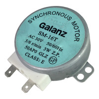 Мотор вращения тарелки Galanz AC-30v СВЧ AC 30V 50/60Hz 5/6 r/min 3w